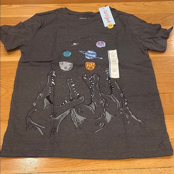 Cat & Jack Other - Cat & Jack Gray Short Sleeve Tee Casual Style